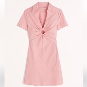 Light pink O ring dress Abercrombie